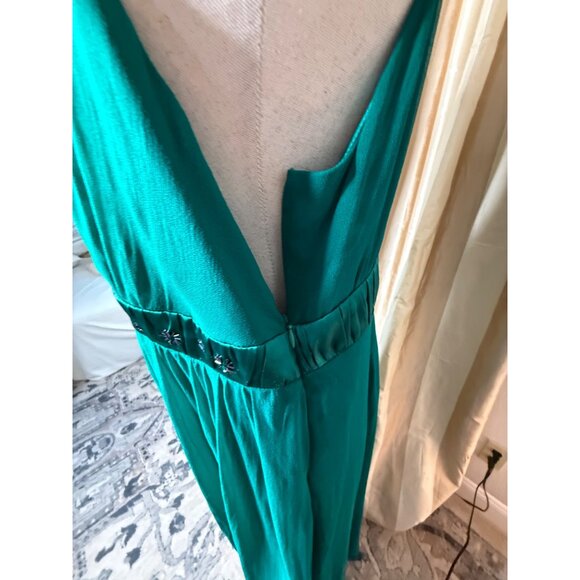 Signature Robbie Bee Baby Doll Y2K Silk Maxi Dress Whimsigoth RenFest Fairy 16 - Picture 2 of 12